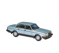 para Volvo 240GL Coche Clásico Coche En Miniatura De Aleación Vehículos Fundidos A Presión Regalos De Cumpleaños 1:24(Blue)