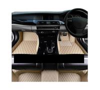 para Volvo EX30 2023-2025 Alfombrillas Cuero Piso Alfombrillas Cuero Alfombras Juego Completo Almohadillas Los Pies Alfombrillas Impermeables Los Pies(Beige,RHD)