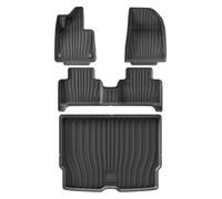 para Volvo EX30 2024 2025 Alfombrillas De Coche Forro Carga Almohadilla Maletero Alfombrilla Pie TPE Impermeable Auto Alfombrillas(Lhd 4pcs)