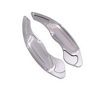 Para Volvo Para S60 Para V40 Para XC60 Para T5 Para T6 Para S80 Para XC70 Para V40 Para V60 Aluminio Reacondicionamiento Volante Paletas Extensión(Silver)