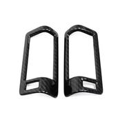 Para Volvo Para XC60 2018-2020 Cubierta Panel Control Navegación Con Patrón Fibra Carbono Marco Embellecedor ABS Interiores Embellecedor(B-pillar air vent)