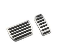 Para VOLVO Para XC60 Para XC70 V60 V70 S40 S60 S80L C30 Piezas Accesorios Carmilla Car Acero Inoxidable AT MT Pedal Acelerador Pedales Freno Brake And Clutch Pedal Cover(AT)