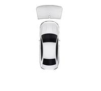 Para Volvo Para XC90 MK2 2016 2017 2018 2019-2023 Protección Parabrisas Cubierta Visera Completa Parasol Coche Magnético(Front Windshield)