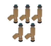 Para Volvo S40 2004-2010 V50 2005-2010 C30 2007-2010 2.4L L5 5 Piezas Inyectores Combustible 8627815 195500-4510 GFVFGNLNNA