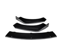para Volvo V40 2013 2014 2015 2016 2017 2018 2019: Difusor/Alerón Delantero para Parachoques Alerón Delantero para Coche(Gloss Black)