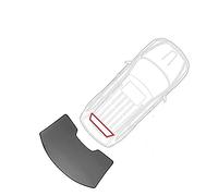 para Volvo V60 2021-2023 Magnética Cortina Coche Protector Solar Transpirable Cortina Coche Accesorios Coche Accesorio automático(Back Windshield)
