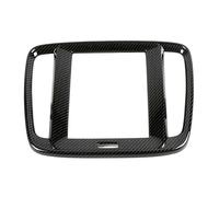 Para Volvo XC40 2019-2022 Adhesivo Decorativo Para El Marco Del Navegador De La Consola Central Interior HLWXMDZ(Carbon Fiber look)