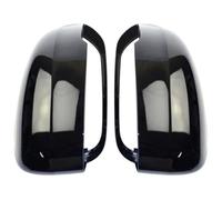 Para Volvo XC60 2018-2022 Puerta Ala Coche Carcasa Lateral Cubierta Espejo Retrovisor Tapas Repuesto Cubiertas Espejos Carcasa Retrovisor Lateral Coche(Negro)