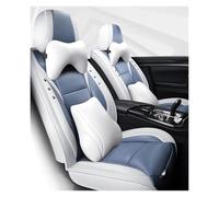 Para Volvo XC60 S60 S80 V40 V60 V90 XC40 XC70 Juego Completo De Fundas Cuero Para Asientos Coche Accesorios Interiores Fundas Asientos Coche(White Blue,LUXUry)