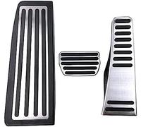 para Volvo XC60 XC90 S90 V90 2018-2020, Acelerador de Coche de Acero Inoxidable, Pedal de Combustible, Freno, reposapiés, Accesorios de Cubierta, para XC60 2018-2020, 3 uds.