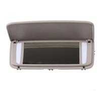 Para Volvo XC60 XC90 V70 XC70 S80 Cubierta de espejo de visera solar para modelos de 2004 a 2014 por línea y generación de vehículos (gris)