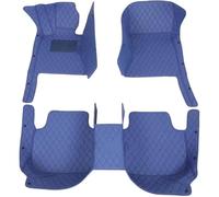 para Volvo Xc90 2015 2016 2017 2018 2019 2020 Alfombrillas De Cuero para El Suelo del Coche Personalizadas(Blue)