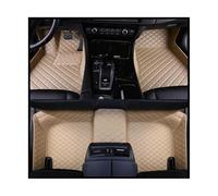 para Volvo Xc90 2015 2016 2017 2018 2019 2020 Alfombrillas De Cuero para El Suelo del Coche Personalizadas(Beige)