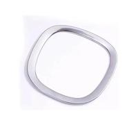 para Volvo XC90 S90 XC60 2017 2018 2019 2020 2021 2023 Decoración Interior Coches Cubiertas Volante Embellecedor Coche Pegatina Cubierta Funda Volante(Plata)