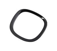 para Volvo XC90 S90 XC60 2017-2023 Decoración Interior Coches Cubiertas Volante Embellecedor Coche Pegatina Cubierta Funda Volante(Negro)