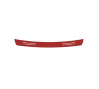 para Volvo XC90 XC60 V40 V60 S60L S80 XC80 Parachoques del Maletero Coche Pegatina De Fibra Carbono Accesorios CLVCCZTZGW(Red,90CM x 11CM)