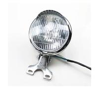 para Vstar para XV para XVS para Virago para Chopper para Cruiser Faro Delantero De Acero Cromado De 5,5" Faros Delanteras