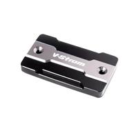 para Vstrom 650 V-Strom 650 250 1000/xt DL650 DL 1000 DL 250 Tapa Tanque Líquido Freno Delantero Accesorios Protección Tapa Llenado Tapones Aceite Freno Motocicleta(Titanium)