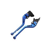 Para VT 750 VT750 Para Phantom Para Shadow Para Fury VTX 1300 CX VTX1300 VTX1300CX 2011-2017 Palancas Embrague Freno Largas Cortas Motocicleta(Long blue)