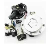 para VT250 MC20 SPADA/CB-1(CB400F) 1989-1991/CB400 CB400SF 1992-1998 Kit De Llave Y Cerradura Tapa Tanque Combustible Gas Interruptor Encendido Interruptor Encendido Motocicleta