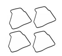 Para VTR250 VF500 VFR400R NC21 NC24 NC30 Carburador Flotador Cuba Flotante Junta Junta de tapa de embrague de motocicleta(4 piezas)