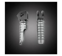 para Vulcan para S 650 2016-2023 para Vulcan para S 650 para Cafe 2018-2023 Clavijas Pie Motocicleta Pedales Delanteros Reposapiés Reposapiés Delanteros(A-Short Gray)