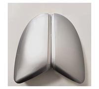 Para VW 1 Par Tapas Espejo Lateral Coche Para Jetta Para Mk6 Para Passat B7 Para CC Para Escarabajo Para Scirocco Espejo Retrovisor Carcasa Cubiertas Espejo Retrovisor(Plata)