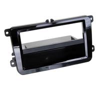 Para VW Jetta 5 1KM Marco Radio Coche Marco Empotrado 1-DIN Laca de Piano Negra