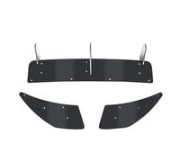 para VW MK7 R para Golf 7 2013-2016 2014 2015 Difusor Alerón Labio Maletero Parachoques Trasero Labio Aleta Trasera Negro Brillante HGMGFYCX