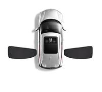 Para VW Para 2003-2015 MK1 Parasol Para Ventanilla Lateral Cubierta Parabrisas Protector Privacidad Accesorios Parasol Coche Magnético(Rear Side Windows)