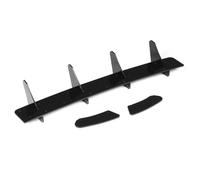 Para VW Para 7 Para GTI Para MK7 Para 7R Para 7.5R 2013-2020 Alerón Trasero Difusor Parachoques Trasero Aletas Faldón Trasero Divisores Laterales