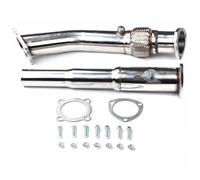 Para VW Para Beetle 1.8T 2000 2001 2002 2003 2004 2005 Sistemas De Escape Del Motor TURBO DOWNPIPE Colectores De Escape Plata HETEVSCCK