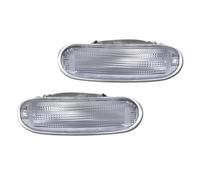 Para VW Para Beetle 1998-2005 Parachoques Delantero Luz De Señal De Giro Carcasa Accesorios De Coche Cubierta lente faro coche(Claro)