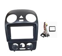 para VW para Beetle 2004-2010 Marco De Instalación para Radio De Coche Estéreo Android 2DIN Bisel De Montaje KLAUER(Frame Wire)
