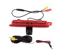 para VW para Caddy 2003-2015 HD Luz De Freno De Coche Vista Trasera Cámara Estacionamiento Marcha Atrás Visión Nocturna Impermeable con Luz Freno MCQNDS