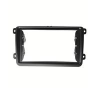 Para VW Para Caddy Para Touran Para Passat Para Tiguan 2 DIN Coche Fascia Radio Marco Auto Dash Kit Panel fascia radio coche