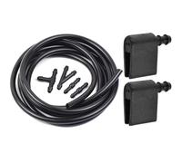 Para VW Para Crafter 2500 3500 2E1955985 2E1955986 Boquilla Arandela Manguera Chorro Pulverización HETEVSCCK(Nozzle and 2m hose)