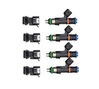 Para VW Para Golf 2000-2005 Para Jetta Para Passat 1.8T 1999-2005 0280158117 0280158298 4 Piezas Inyectores Combustible Con Convertidor GFVFGNLNNA