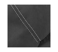 Para VW Para Golf 4 IV MK4 1998-2005 Solo 3 Puertas Panel Reposabrazos De La Puerta Del Coche Funda De Cuero De Ante YIJIAVSX(Black-white line,Front 2pcs)