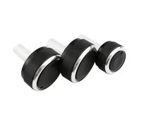 Para VW Para Golf 4 MK4 Para Passat B5 Para Bora Perilla De Aire Acondicionado Botón De Control De Calor Perilla aire acondicionado(Negro)