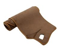 Para VW Para Golf 5 MK5 1K 2004 2005 2006 2008 2009 Accesorios Estera Antideslizante Almohadilla De La Cubierta Del Tablero Parasol Alfombra Dashmat(Flannel All Brown,LHD)