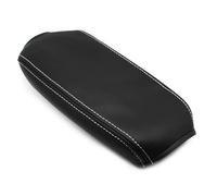 Para VW Para Golf 5 MK5 2005 2006 2007 2008 2009 2010 Compartimento Central Para Coche Reposabrazos Cubierta Protectora Almohadilla DYDGUTUFB(Black-white line)