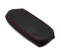 Para VW Para Golf 5 MK5 2005 2006 2007 2008 2009 2010 Compartimento Central Para Coche Reposabrazos Cubierta Protectora Almohadilla DYDGUTUFB(Black-red line)