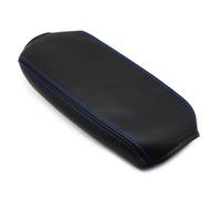 Para VW Para Golf 5 MK5 2005 2006 2007 2008 2009 2010 Compartimento Central Para Coche Reposabrazos Cubierta Protectora Almohadilla DYDGUTUFB(Black-blue line)