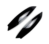 Para VW Para GOLF 5 MK5 GTI R 2005 2006 2007 Embellecedor De Párpados Y Cejas Para Faros Delanteros De Coche Cubierta Lente Faro Coche(Glossy Black)