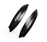 Para VW Para GOLF 5 MK5 GTI R 2005 2006 2007 Embellecedor De Párpados Y Cejas Para Faros Delanteros De Coche Cubierta Lente Faro Coche(Carbon Look)