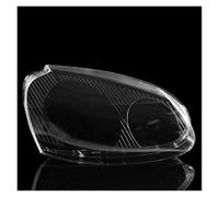 para VW para Golf 5 MK5 para Rabbit 2005-2009 1 Par De Carcasas De Faros Delanteros Cubiertas De Lámparas Pantalla Transparente Carcasa Faro Lente(1PCS Left Side)