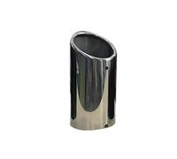 Para VW Para Golf 6 7 Mk6 Mk7 Para Lavida Para Bora Para Sagitar Para Tiguan Punta De Escape De Acero Inoxidable Del Silenciador 1.4T HETEVSCCK(Silver 1PC)