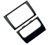 para VW para Golf 6 GTI MK6 2009-2012 5K0858061A 5K0858069Q Panel Interior Radio CD Unidad Principal Embellecedor Control Calefacción Marco Envolvente YTdhfDGJ(2PCS)