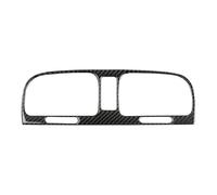 Para VW Para Golf 6 Gti R MK6 2008-2012 Pegatinas Decorativas Para El Marco De La Ventilación Central Del Interior Del Coche IENQBVL(Carbon fiber Black)